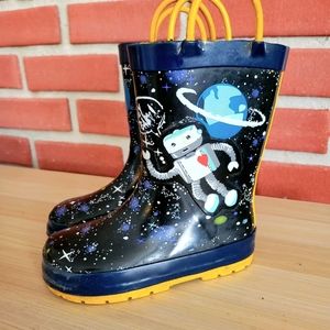 Space Robot Rubber Boots